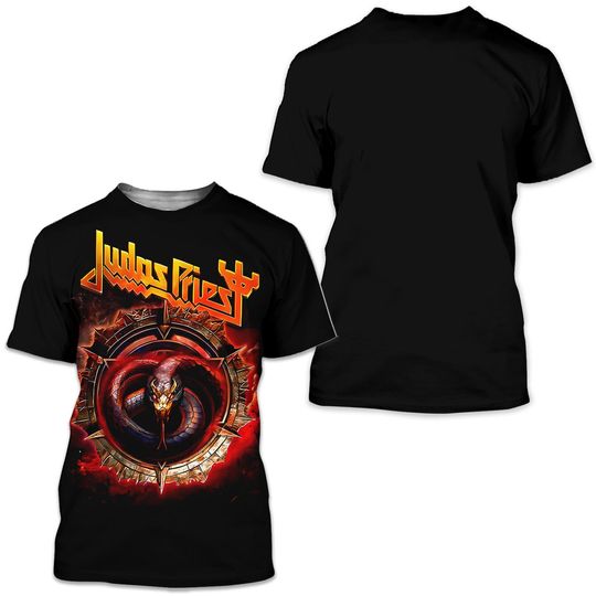 Discover Judas Priest T-Shirt: The Serpent Shirt