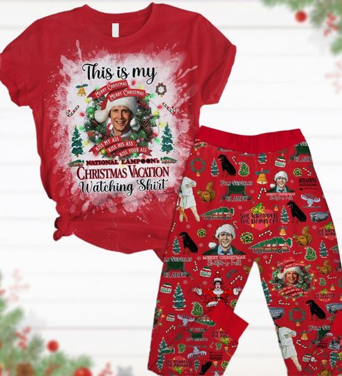 Discover National Lampoon Pajamas Set, Christmas Vacation Pajamas