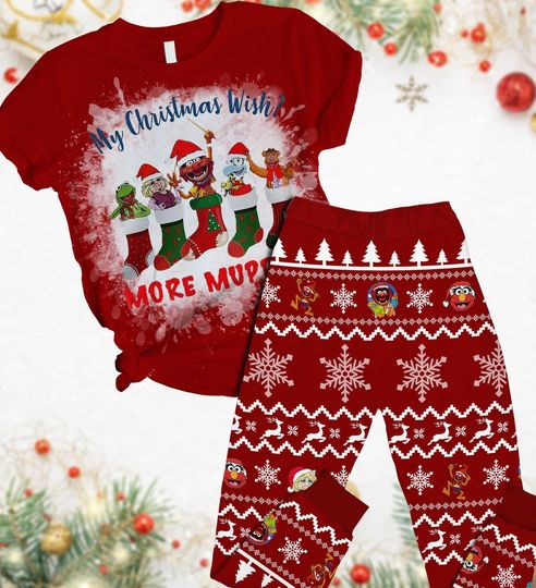 Discover Muppet Christmas Pajamas Set, More Muppet Carol T-Shirt Pants Set