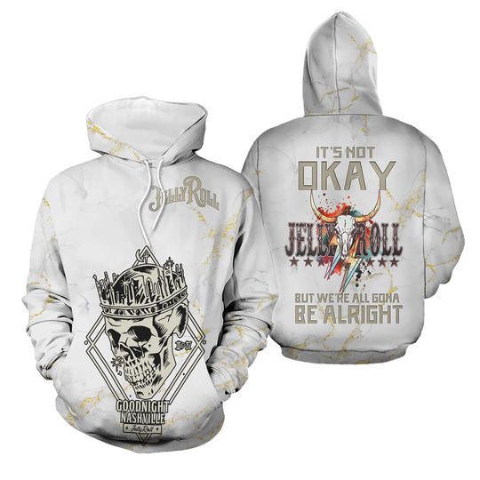 Discover Jelly Roll Halloween Shirt and Hoodie Collection