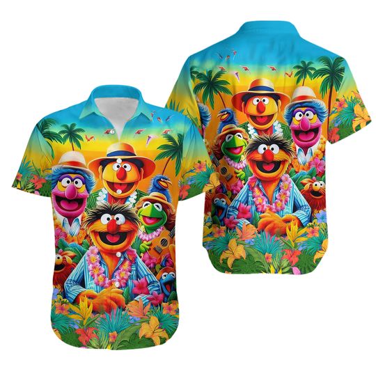 Discover Muppet Animal Tropical Aloha Hawaiian Shirt