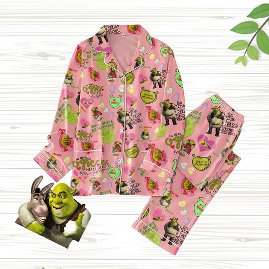 Discover Shrek Face Pajamas