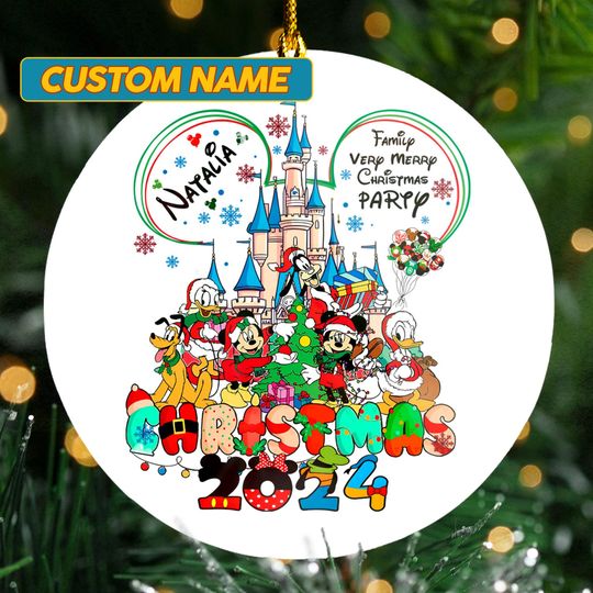 Discover Personalized Family Ornament for Christmas 2024