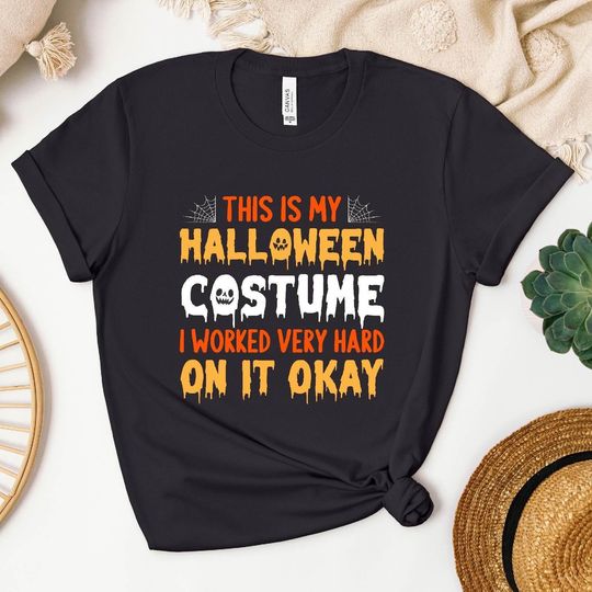 Discover This Is My Halloween Costume T-Shirt, Halloween T-Shirt