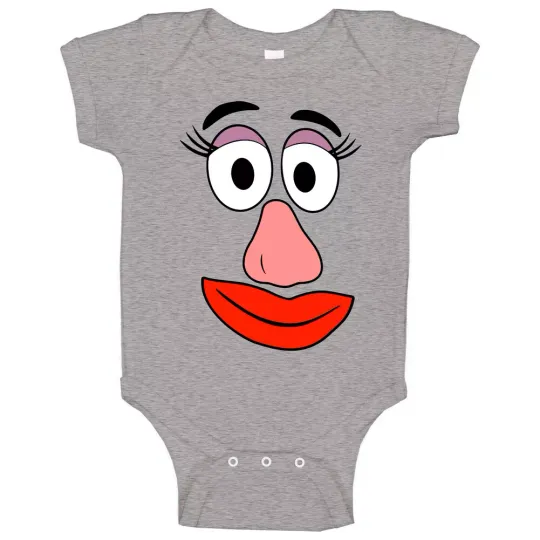 Discover Mrs Potato Head Face Couples Halloween Costume Baby One Piece