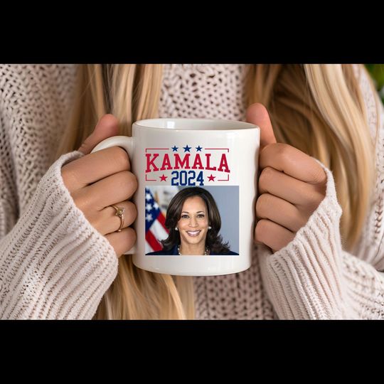 Discover Kamala Harris 2024 Support Mug - Madam President