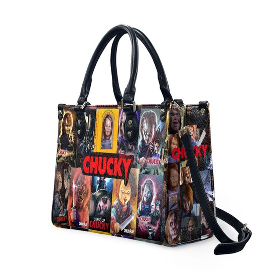 Discover Chucky Halloween Horror Leather Bags, Chucky Lovers Handbag