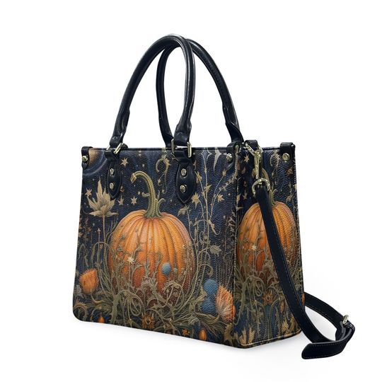 Discover Gothic Leather Bags, Cottagecore witch pumpkin Trendy Fashion Leather Bags