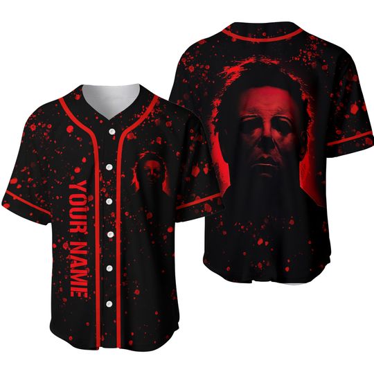 Discover Michael Myers Jersey Shirt, Personalized Baseball Jersey, Michael Myers Baseball Shirt,