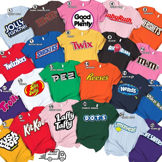 Discover Family Halloween Costume Shirts, Chocolate Group Halloween Tee