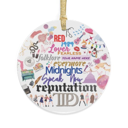 Discover Swift Christmas Ornaments - Engraved, Acrylic Holiday Decor
