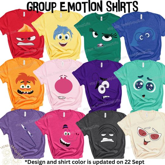 Discover Emotions Matching Halloween Costume for Teachers Company Party