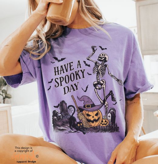 Discover Spooky Day Halloween Shirt