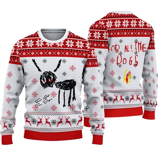 Discover Drake For All The Dogs Ugly Christmas Sweater