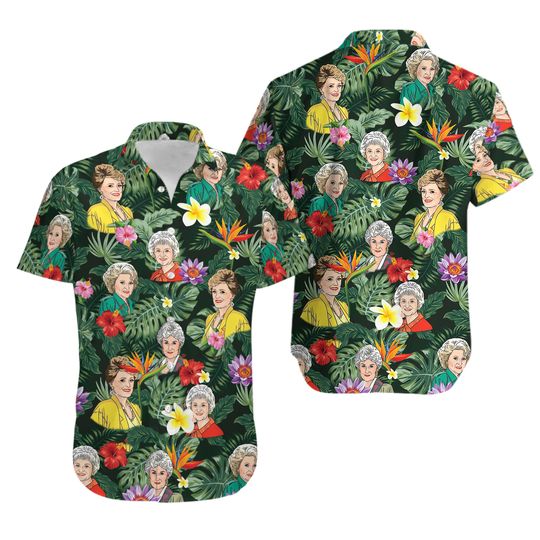 Discover The Stay Golden Hawaiian Shirt, Stay Golden Shirt, Summer Shirt