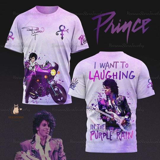 Discover Prince Purple Rain Shirt