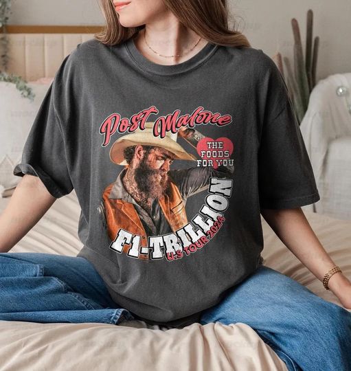 Discover Vintage Post Malone Shirt, Post Malone The F-1 Trillion Album Shirt