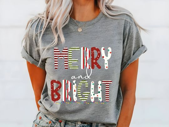 Discover Merry and Bright Christmas Movie Shirt