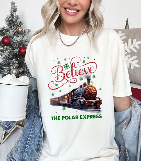 Discover Polar Express Christmas Matching Shirt