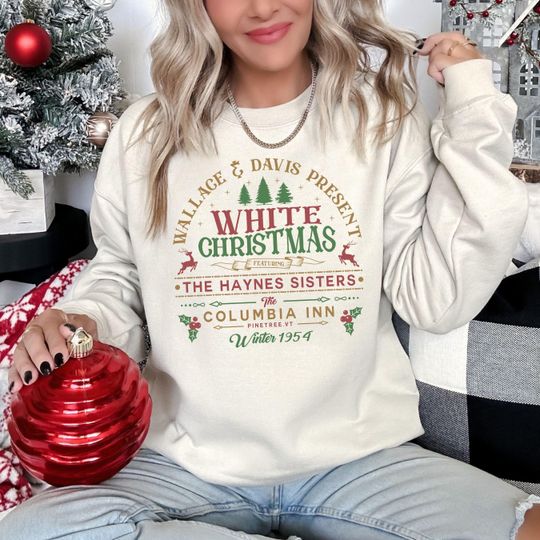Discover White Christmas Sweater