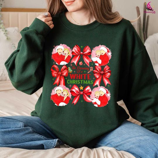 Discover Dreaming of a White Christmas Sweatshirt