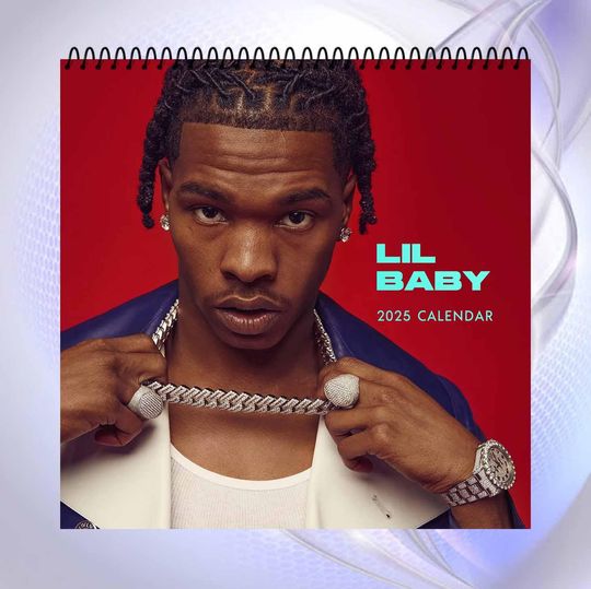 Discover Lil Baby 2025 Calendar, Idol Calendar, Yearly Calendar