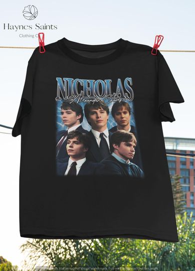 Discover Nicholas Alexander Chavez Vintage T-Shirt, American Actor Shirt