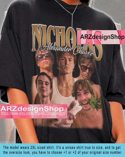 Discover Limited Nicholas Alexander Chavez Shirt Gift Graphic Tee Horror movie