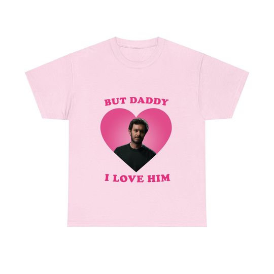 Discover I love him Adam Brody pink heart shirt