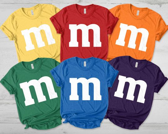 Discover M&M Group Family Halloween Costume T-Shirt