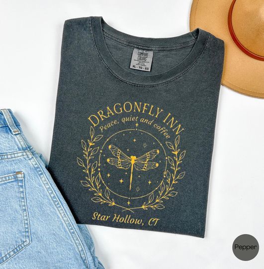 Discover Stars Hollow Comfort Colors Shirt Dragonfly Inn Shirt, Hollow Shirt