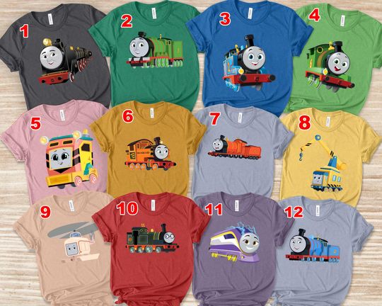 Discover Thomas and Friends Family Matching Shirt