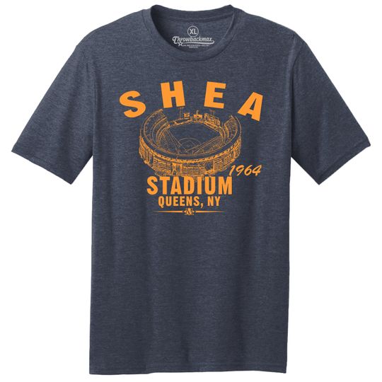 Discover Throwbackmax Shea Stadium 1964 Baseball Classic Cut