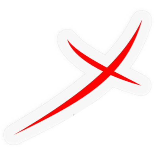 Discover Red X Stickers