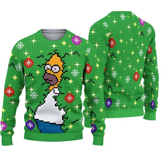 Discover Ugly Christmas Sweaters Santa Claus Sweaters 3D