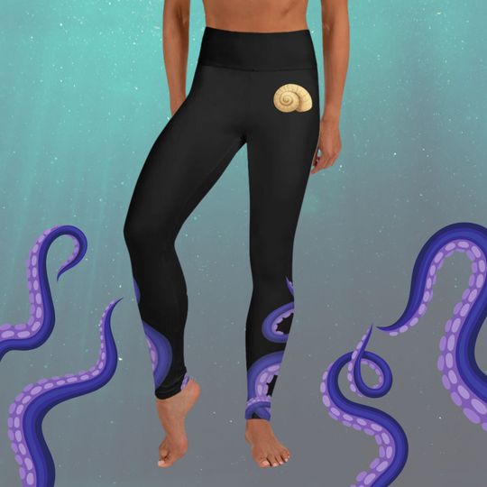 Discover Women's Sea Witch Villian Leggings, Gifts for Her