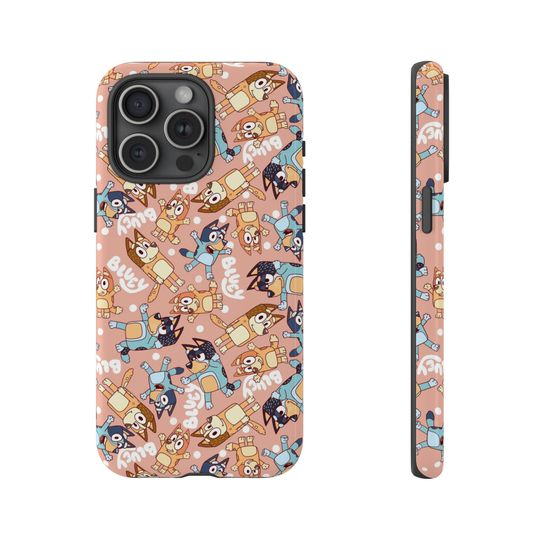 Discover Heeler Family Blueydad iPhone Cases