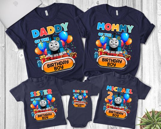 Discover Thomas and Friends Birthday T-Shirt for Celebration