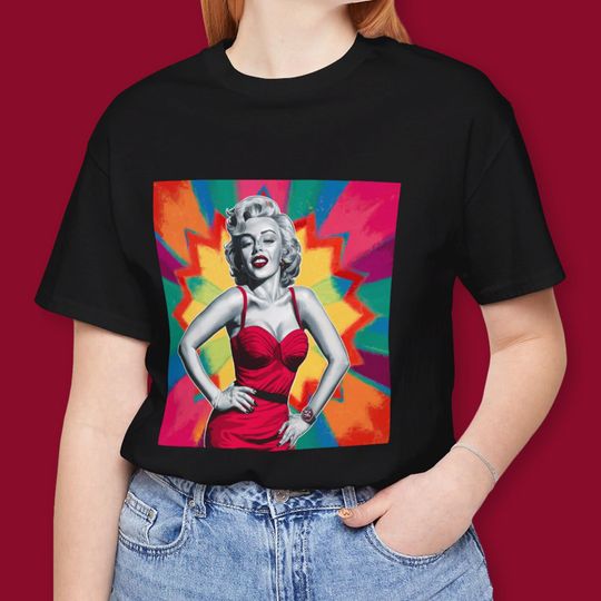 Discover Marilyn Pop Art T-Shirt