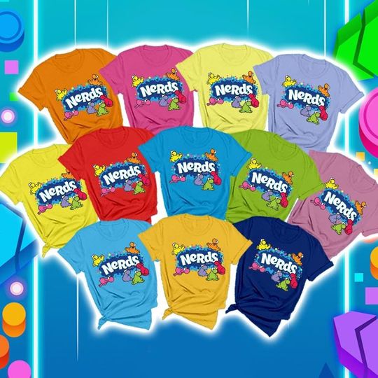 Discover Nerd Candy Halloween Costume Shirt, Halloween Chocolate Bar Group Costumes