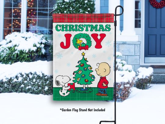 Discover Snoopy Christmas Garden Flag Holiday Decor