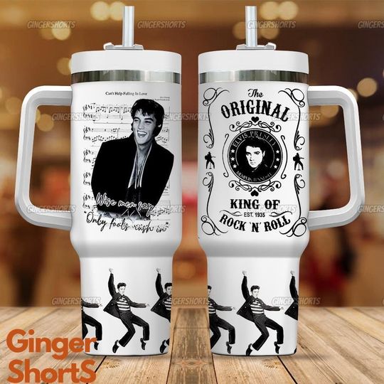 Discover Elvis Presley Tumbler 40oz Wise Men Say