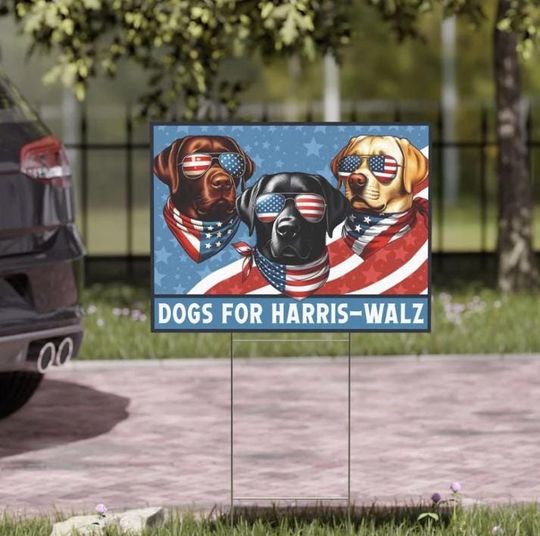 Discover Kamala Walz Vote Yard Sign