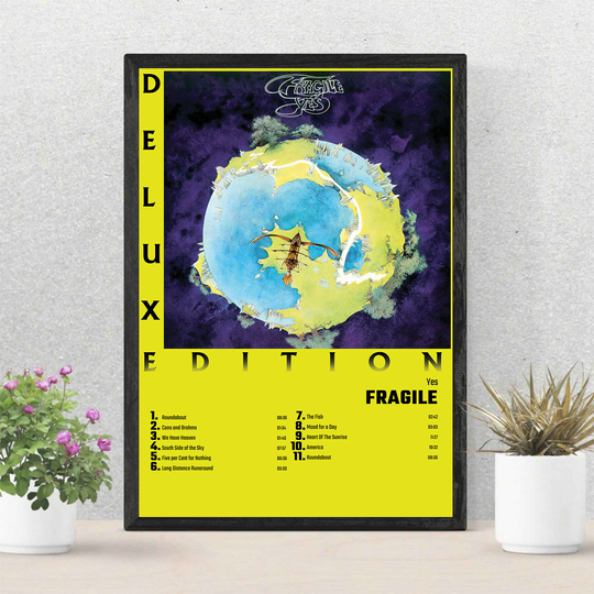 Discover Yes - Fragile Album Cover Poster