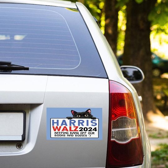 Discover Harris Walz 2024 Car Magnet, Harris Walz For The People Magnet, Not Going Back Car Magnet