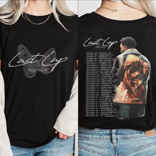 Discover Rod Wave Last Lap Tour Hoodie & Tshirt Remake