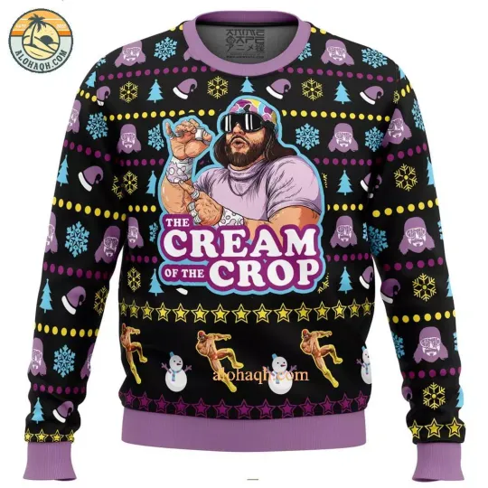 Discover The Cream Of the Crop Ugly Christmas Sweater