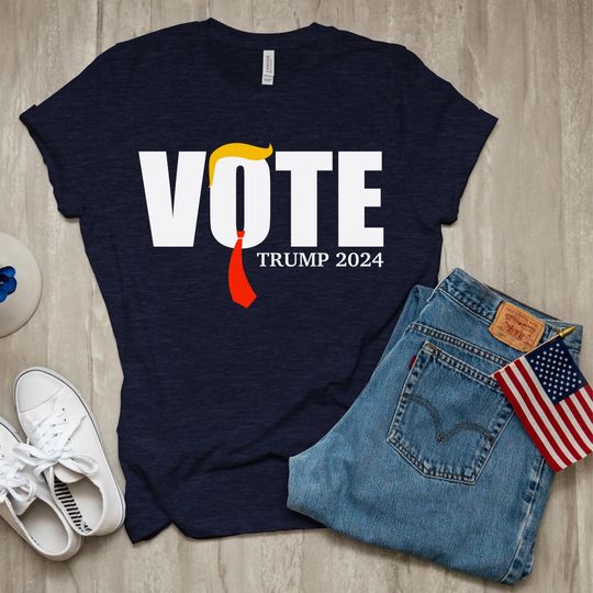 Discover Vote Trump 2024 Tee - Funny Republican Shirt