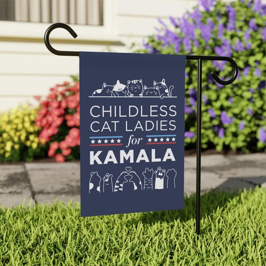 Discover Let's Go Girls Harris 2024 Garden and House Flag Collection