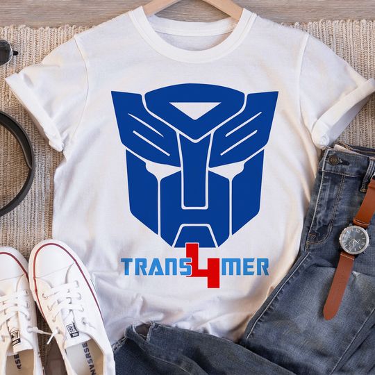 Discover Transformer Birthday Shirt, Perfect Family Party Outfit, Funny 4th Birthday